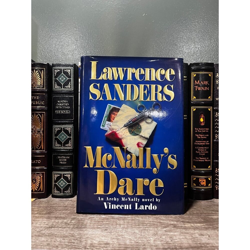 McNally's Dare by Vincent Lardo and Lawrence Sanders 2003 Hardcover Book